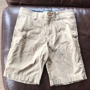 Boys tan shorts